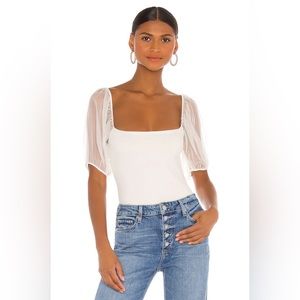 Free People Puff Sleeve Cami